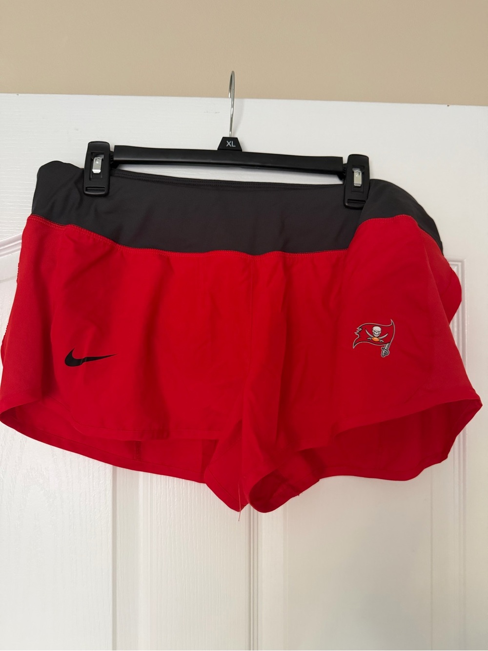 Nike Women’s Tampa Bay Buccaneers Dri-Fit Athletic Shorts